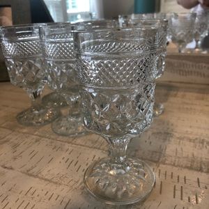 Set of 6 Vintage Anchor Hocking Glasses